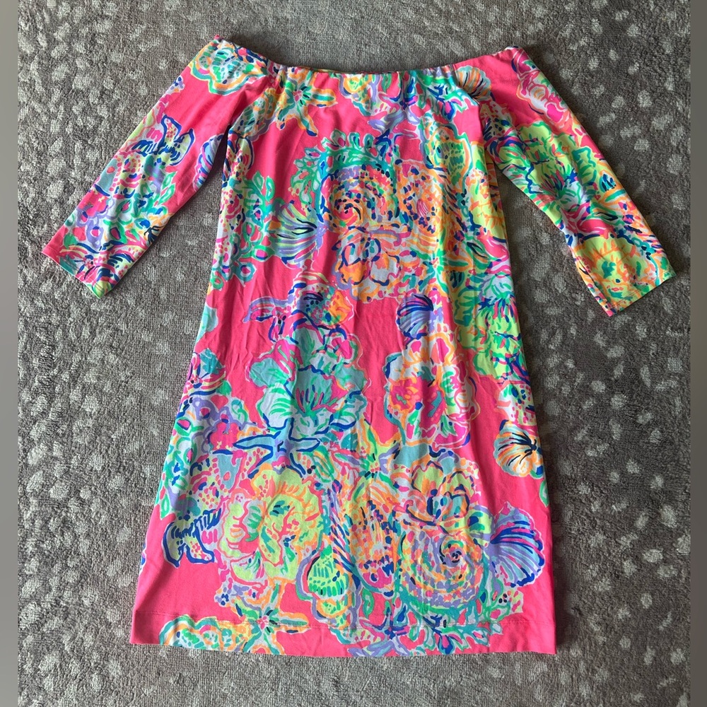 Lilly Pulitzer off the shoulder dress size small